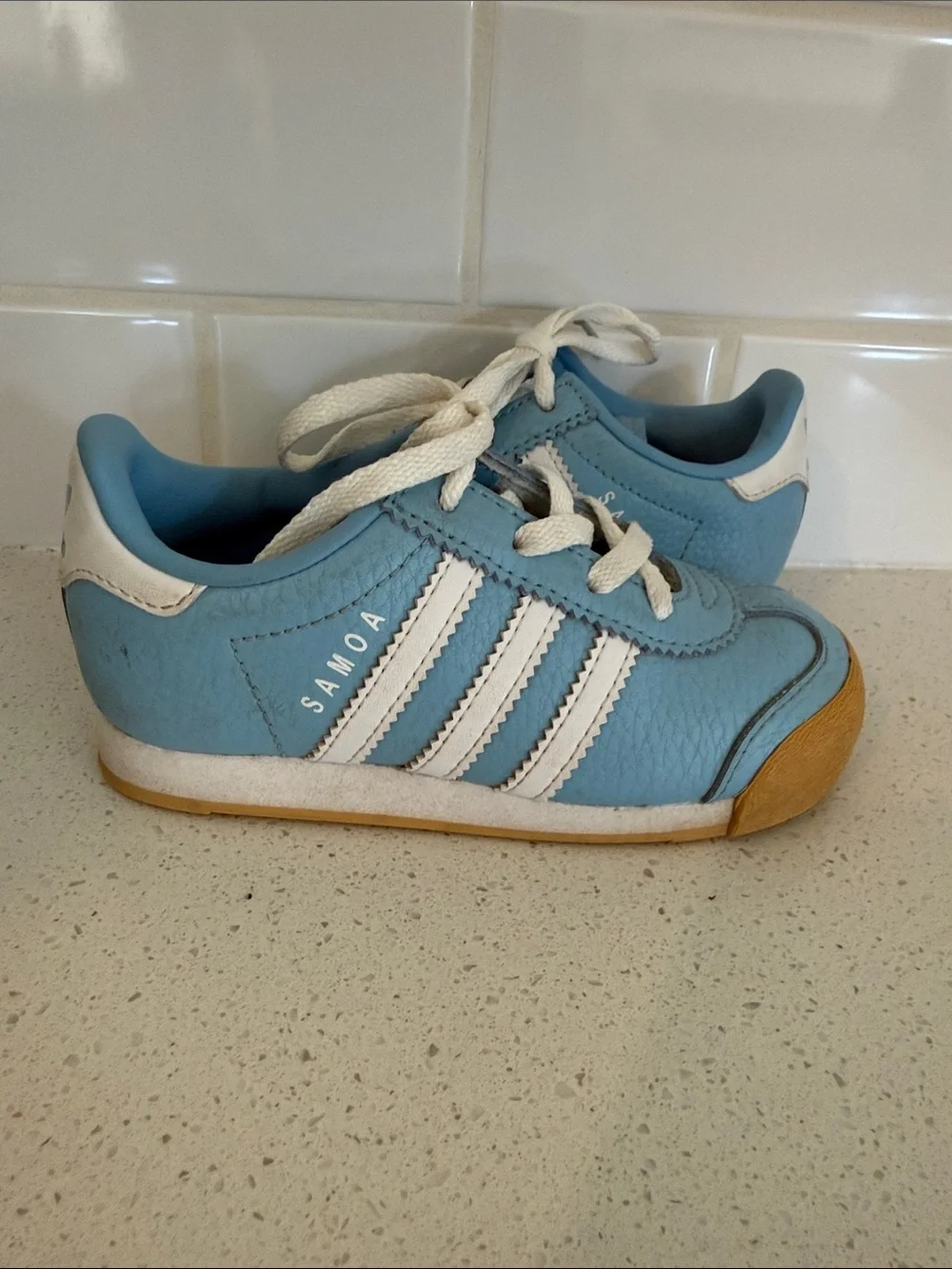 Adidas Samoa Cloud White Toddler 8